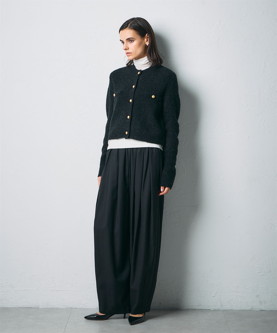 N.O.R.C ブークレーショートニットジャケット_sub_8