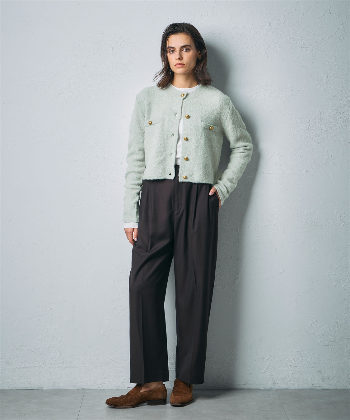 N.O.R.C ブークレーショートニットジャケット_sub_17