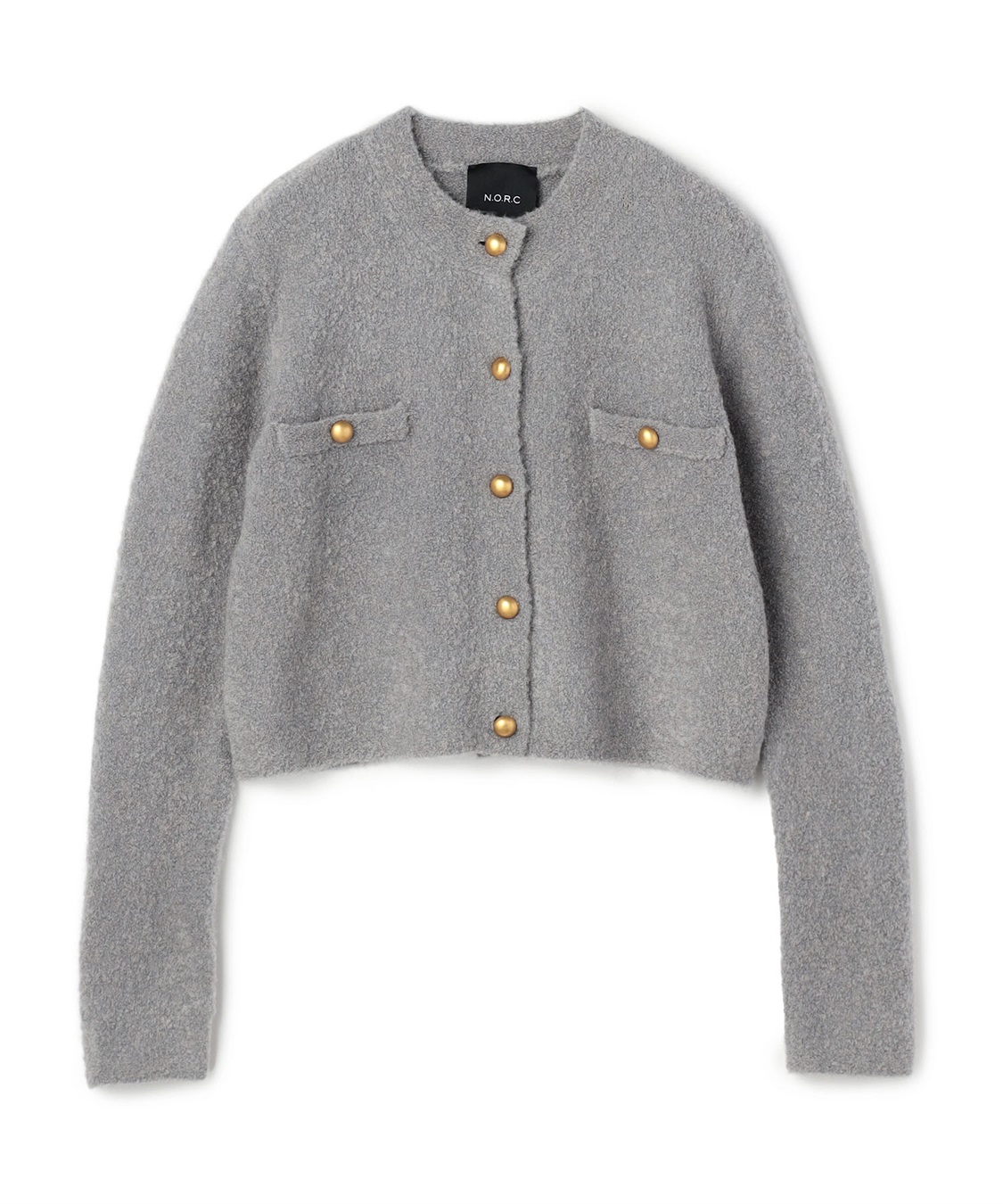 N.O.R.C ブークレーショートニットジャケット_sub_25