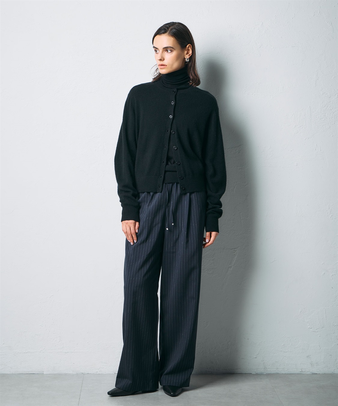 N.O.R.C 【CASHMERE100%】カシミヤクルーネックニットカーディガン_sub_7