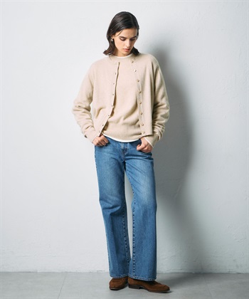 N.O.R.C 【CASHMERE100%】カシミヤクルーネックニットカーディガン_subthumb_11