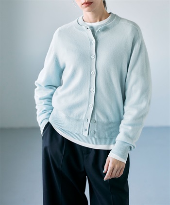 N.O.R.C 【CASHMERE100%】カシミヤクルーネックニットカーディガン_subthumb_13