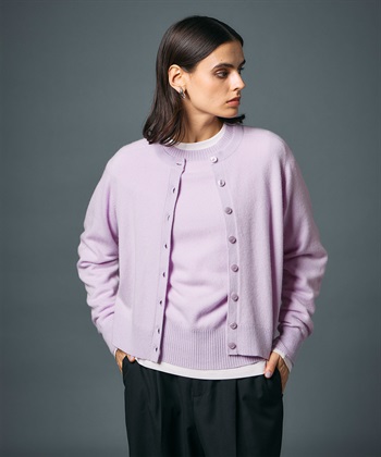 N.O.R.C 【CASHMERE100%】カシミヤクルーネックニットカーディガン_subthumb_16