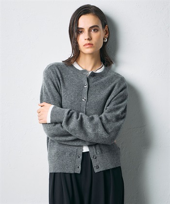 N.O.R.C 【CASHMERE100%】カシミヤクルーネックニットカーディガン_subthumb_19