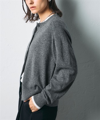 N.O.R.C 【CASHMERE100%】カシミヤクルーネックニットカーディガン_subthumb_22