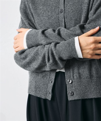 N.O.R.C 【CASHMERE100%】カシミヤクルーネックニットカーディガン_subthumb_25