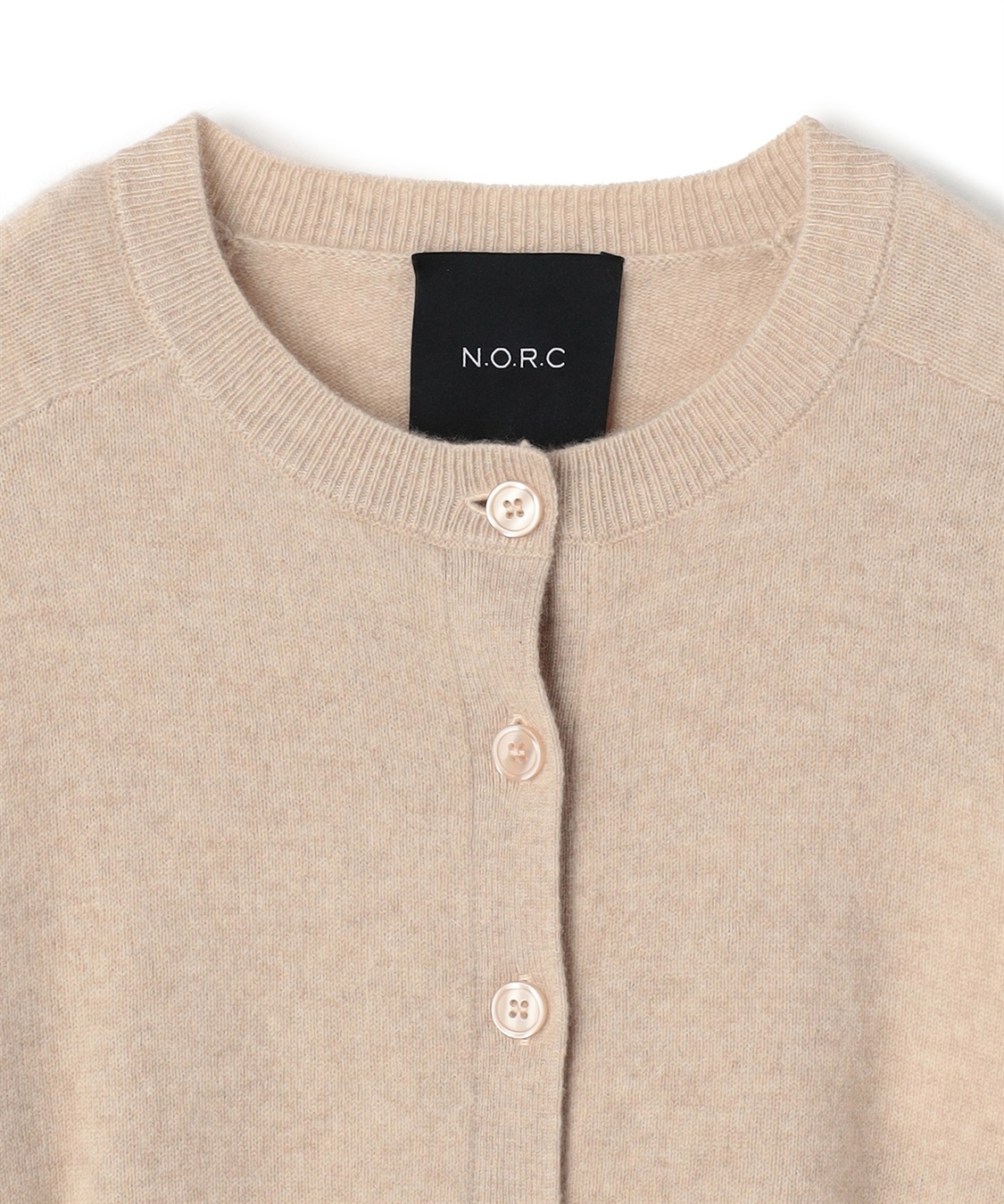 N.O.R.C 【CASHMERE100%】カシミヤクルーネックニットカーディガン_sub_28