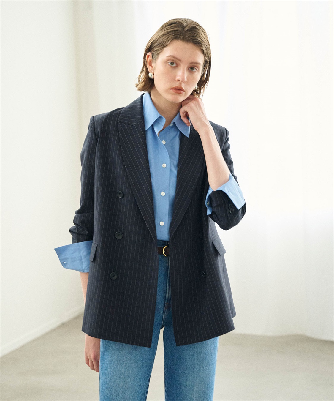 N.O.R.C ピークドラペルダブルジャケット【CLEAN MOTION】_sub_8