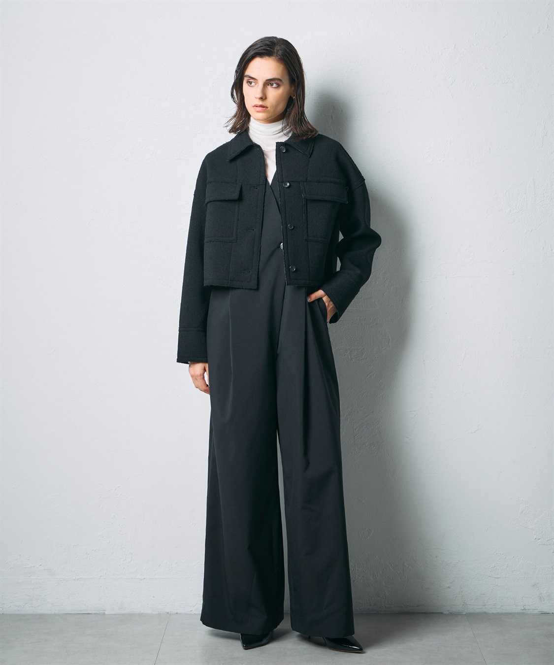 N.O.R.C ボンディングステンカラーブルゾン_sub_3