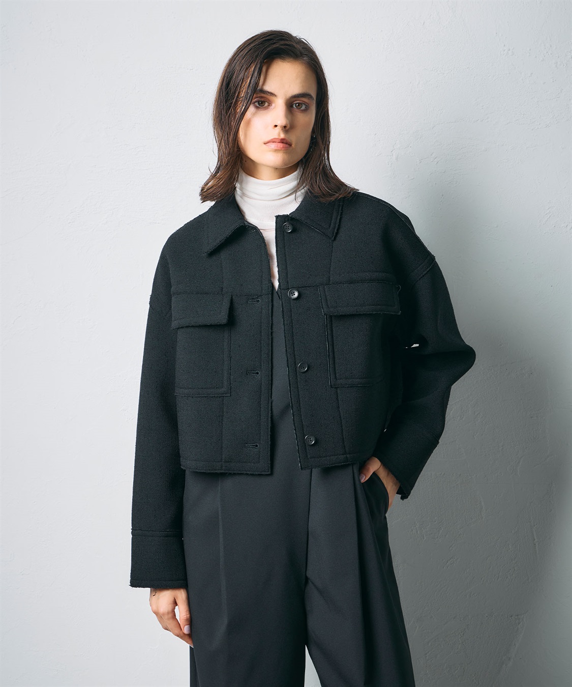 N.O.R.C ボンディングステンカラーブルゾン_sub_4