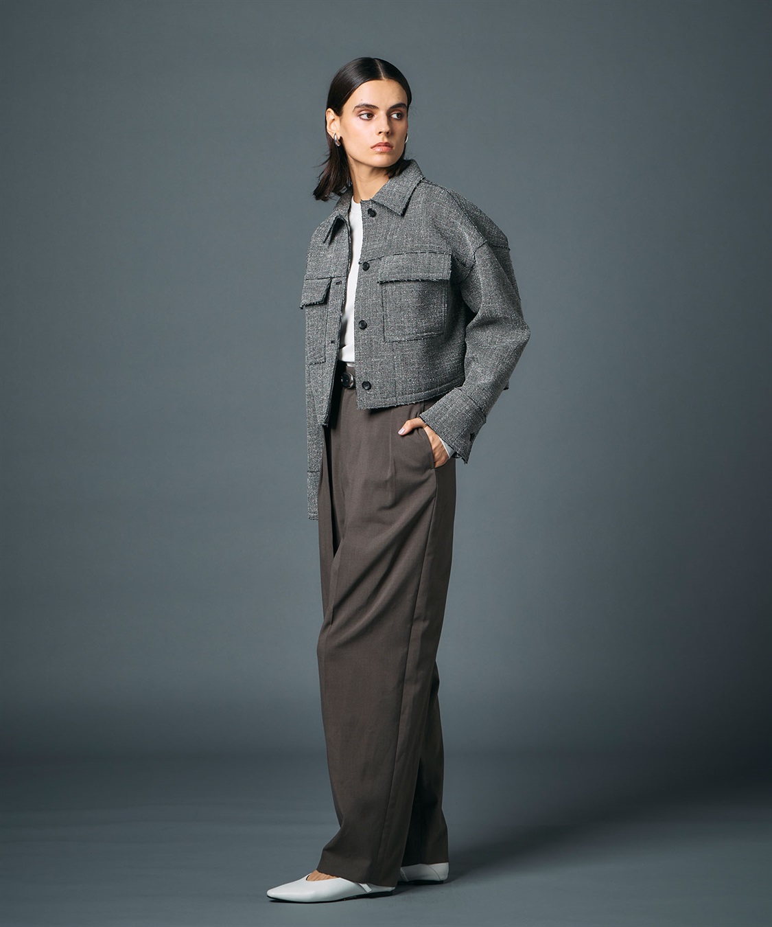 N.O.R.C ボンディングステンカラーブルゾン_sub_9