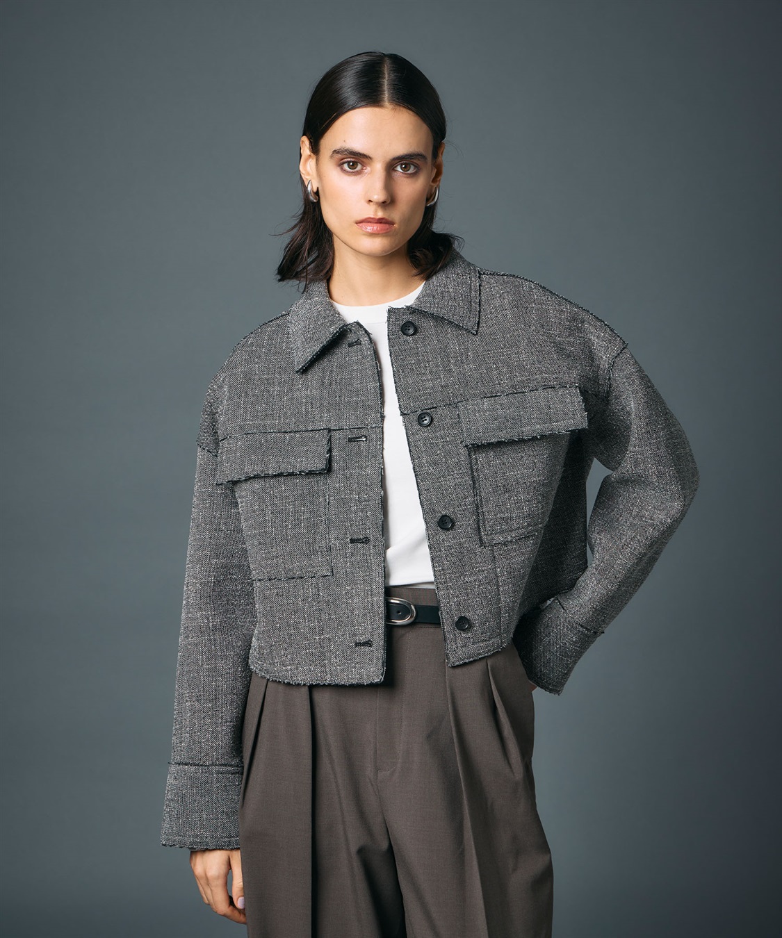 N.O.R.C ボンディングステンカラーブルゾン_sub_10