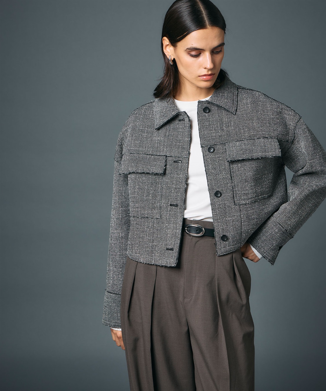 N.O.R.C ボンディングステンカラーブルゾン_sub_11