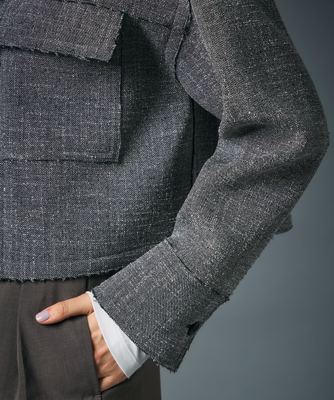 N.O.R.C ボンディングステンカラーブルゾン_sub_17