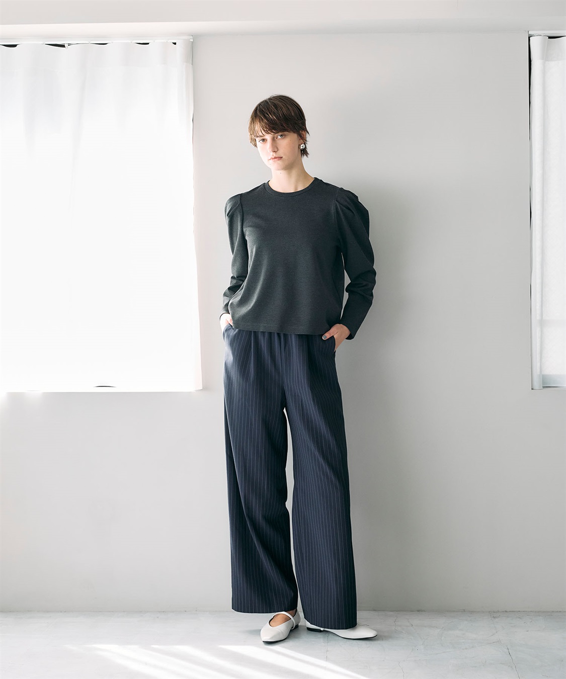 N.O.R.C ウォッシャブルイージーワイドパンツ【CLEAN MOTION】_sub_8