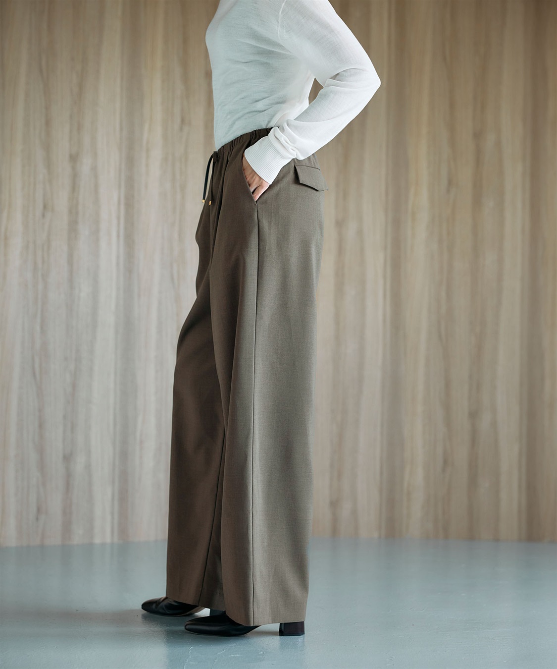 N.O.R.C ウォッシャブルイージーワイドパンツ【CLEAN MOTION】_sub_12