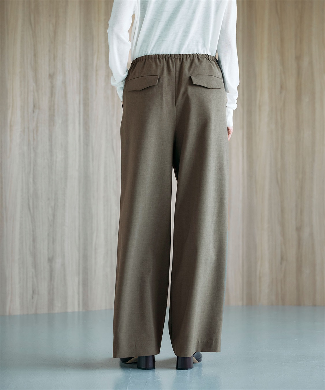 N.O.R.C ウォッシャブルイージーワイドパンツ【CLEAN MOTION】_sub_13