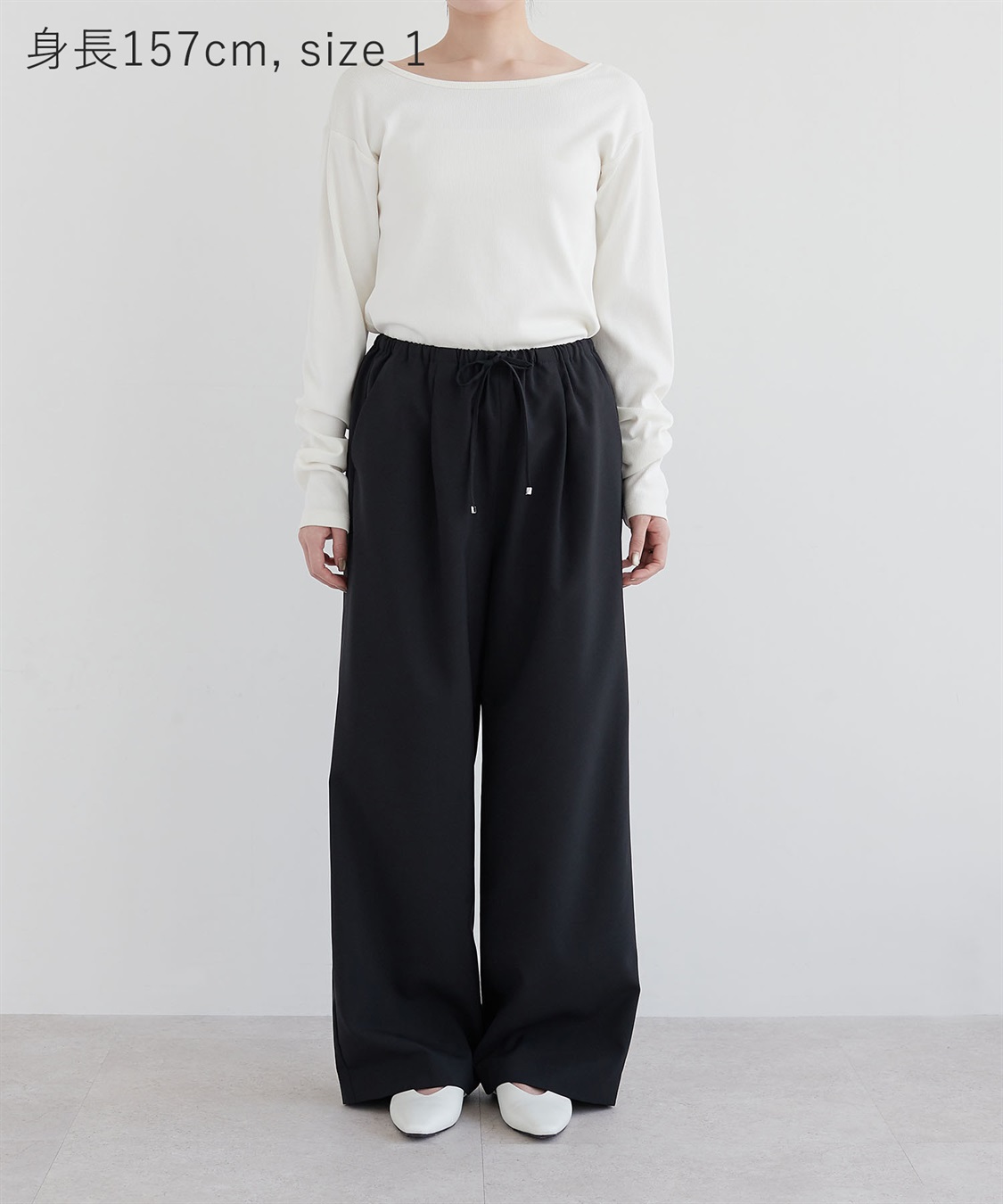 N.O.R.C ウォッシャブルイージーワイドパンツ【CLEAN MOTION】_sub_17