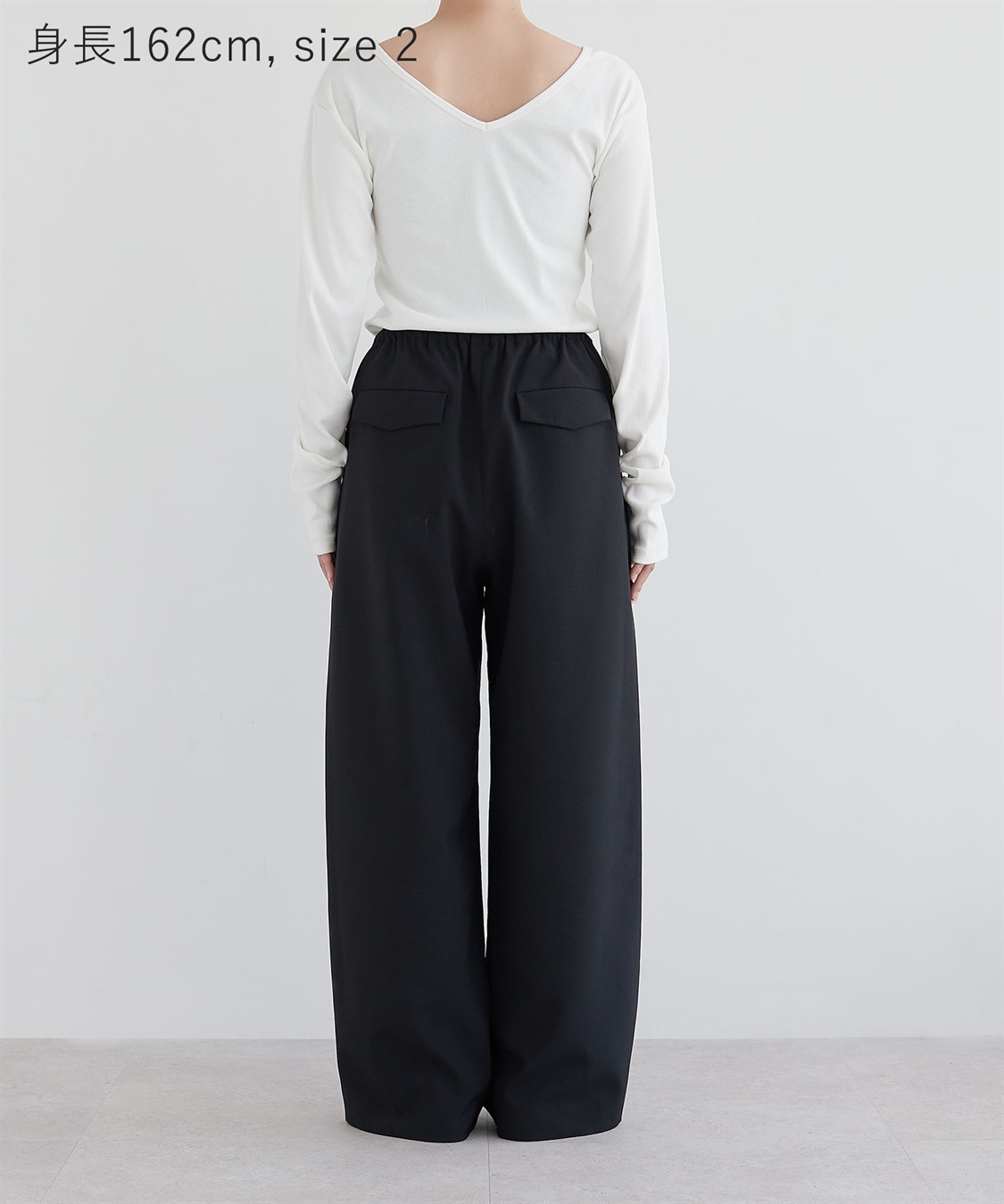 N.O.R.C ウォッシャブルイージーワイドパンツ【CLEAN MOTION】_sub_20