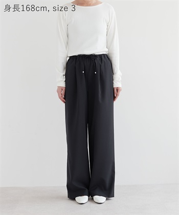 N.O.R.C <FITTING CAMPAIGN対象>ウォッシャブルイージーワイドパンツ【CLEAN MOTION】_subthumb_21