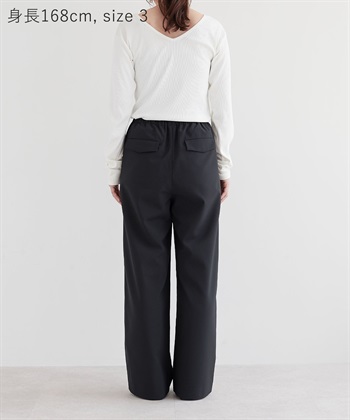 N.O.R.C <FITTING CAMPAIGN対象>ウォッシャブルイージーワイドパンツ【CLEAN MOTION】_subthumb_22