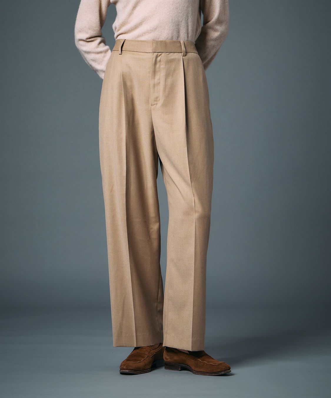 N.O.R.C ウールライクソフトカーブパンツ_sub_1