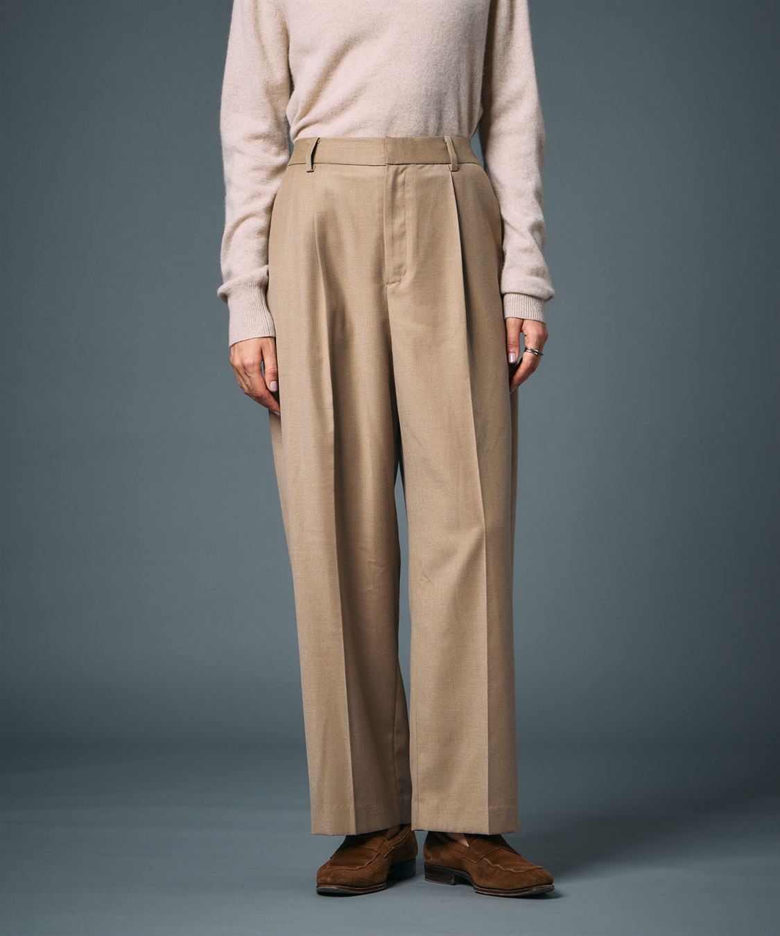 N.O.R.C ウールライクソフトカーブパンツ_sub_16