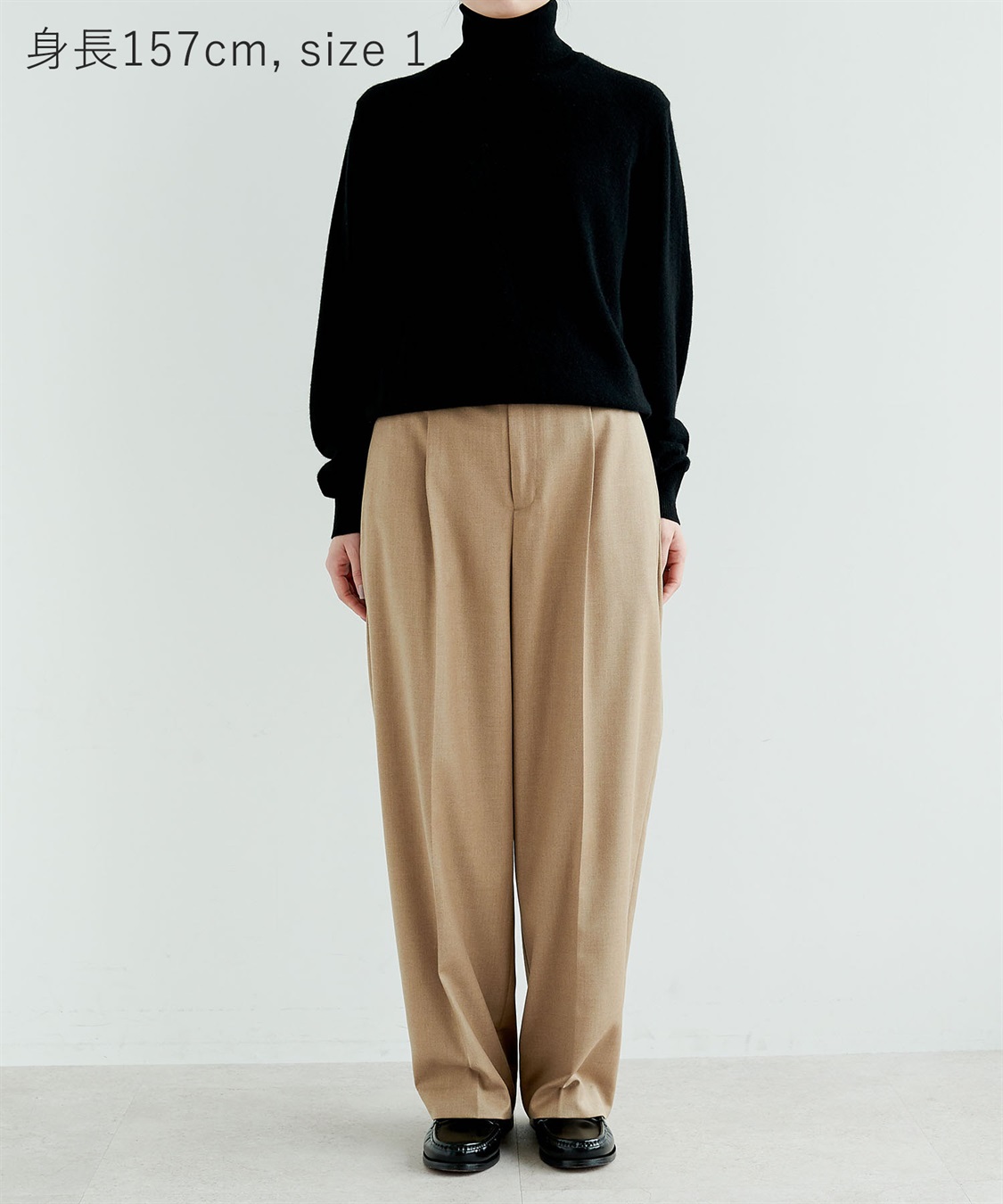 N.O.R.C ウールライクソフトカーブパンツ_sub_21