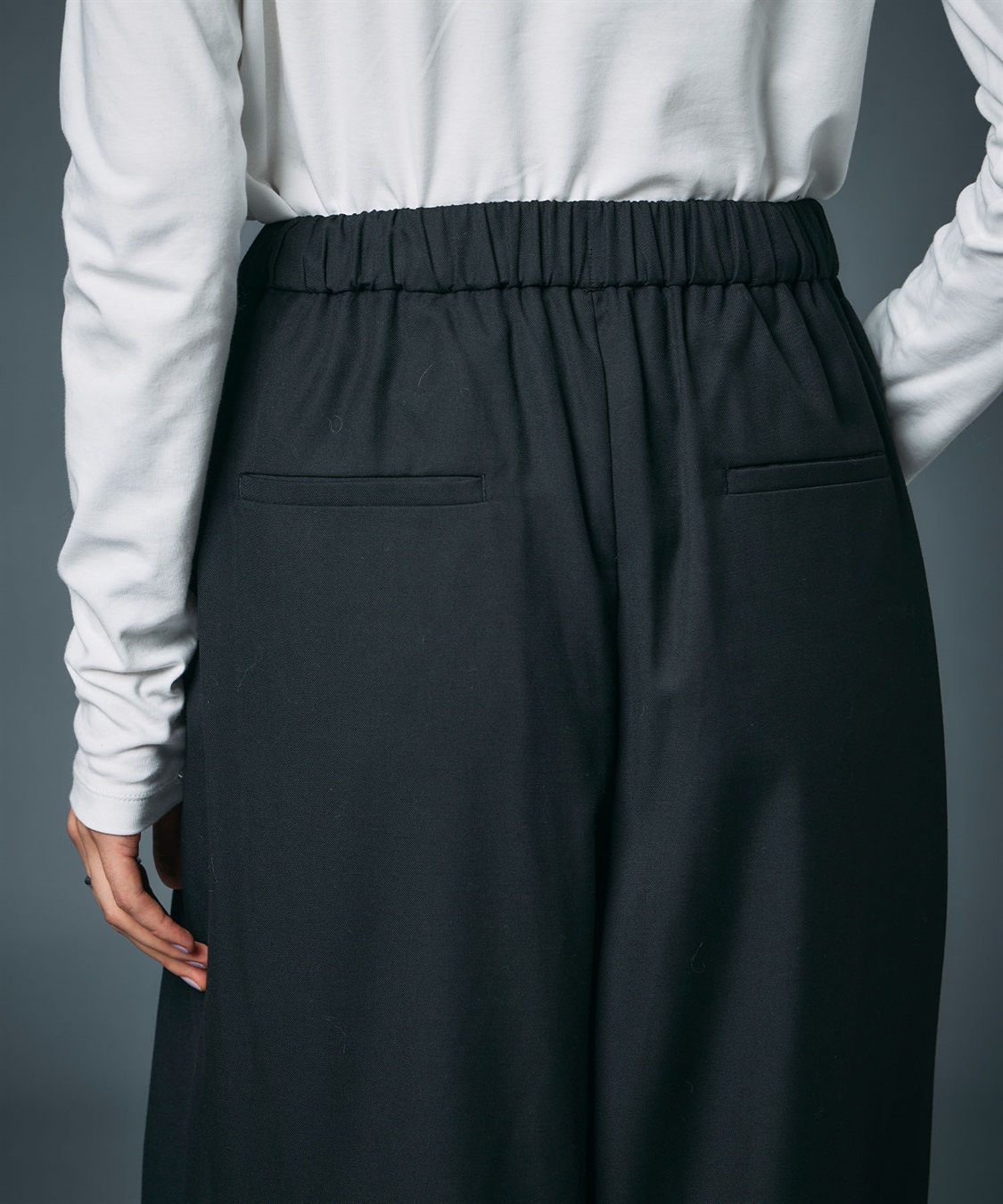 N.O.R.C ウールライクボリュームドロストパンツ_sub_20
