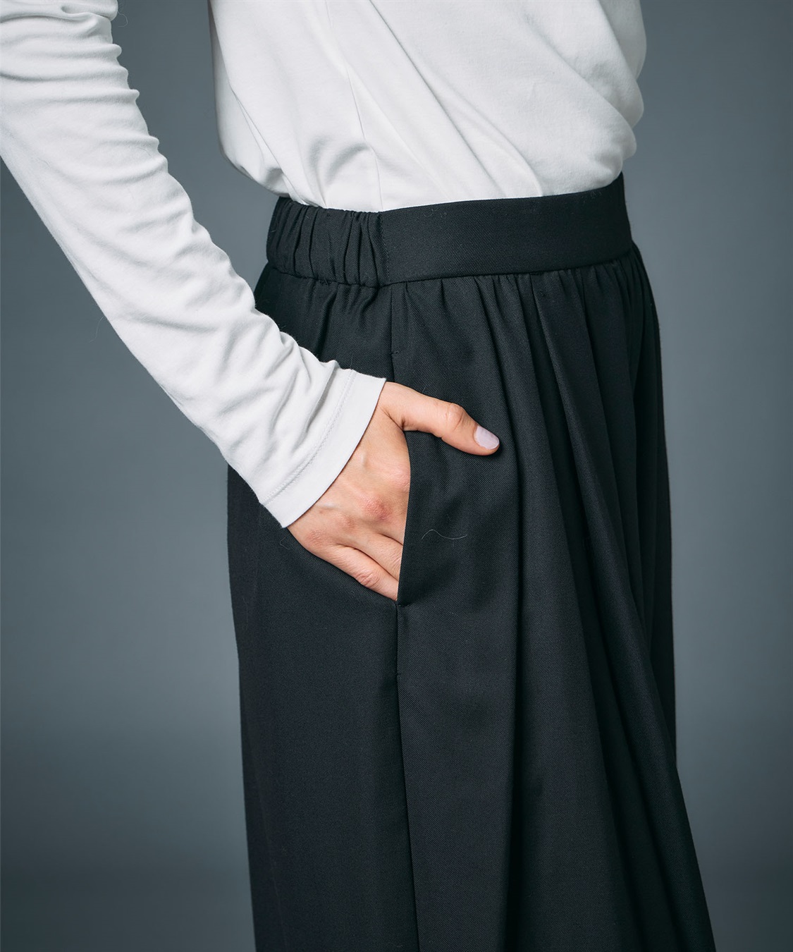 N.O.R.C ウールライクボリュームドロストパンツ_sub_21