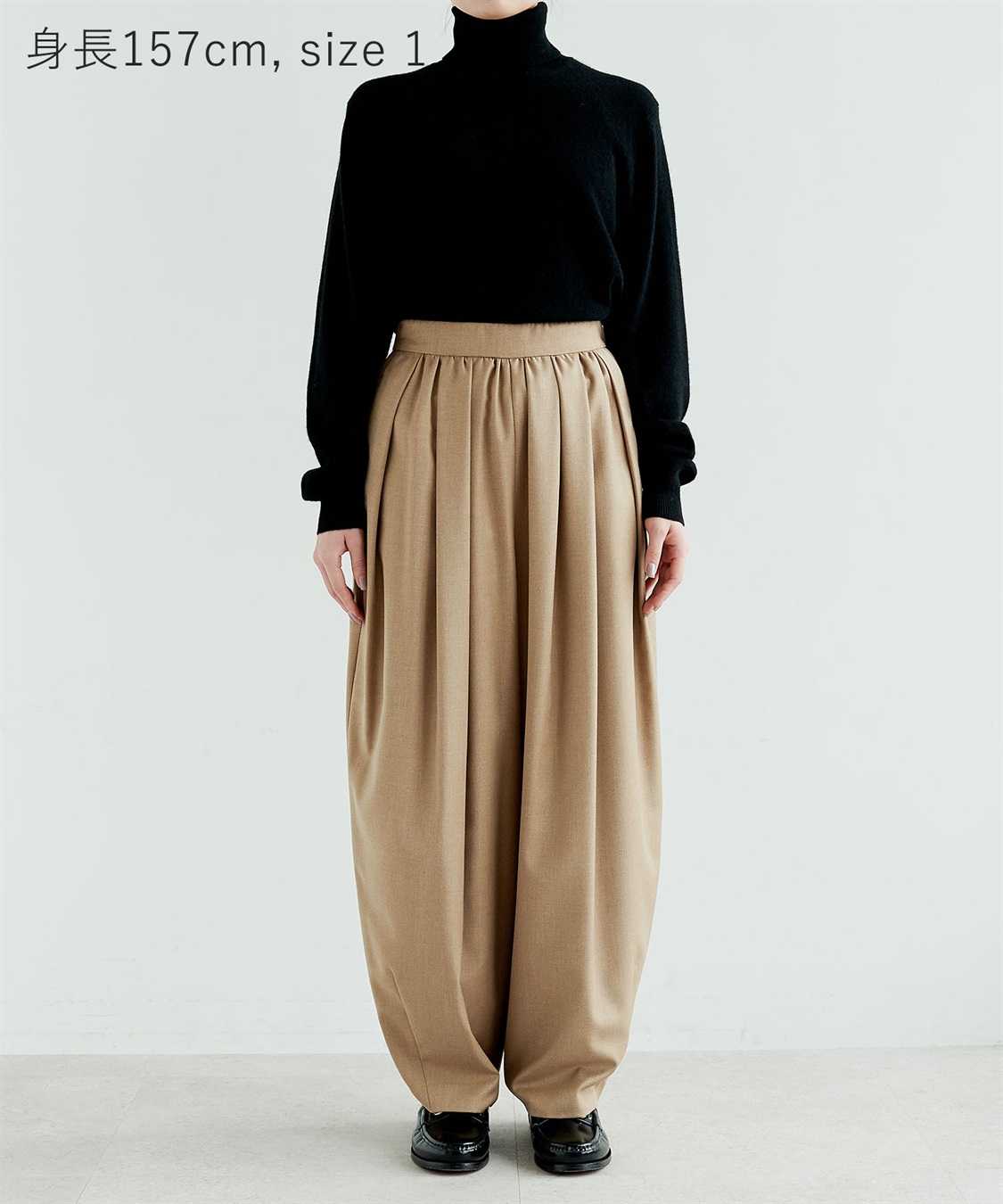 N.O.R.C ウールライクボリュームドロストパンツ_sub_22