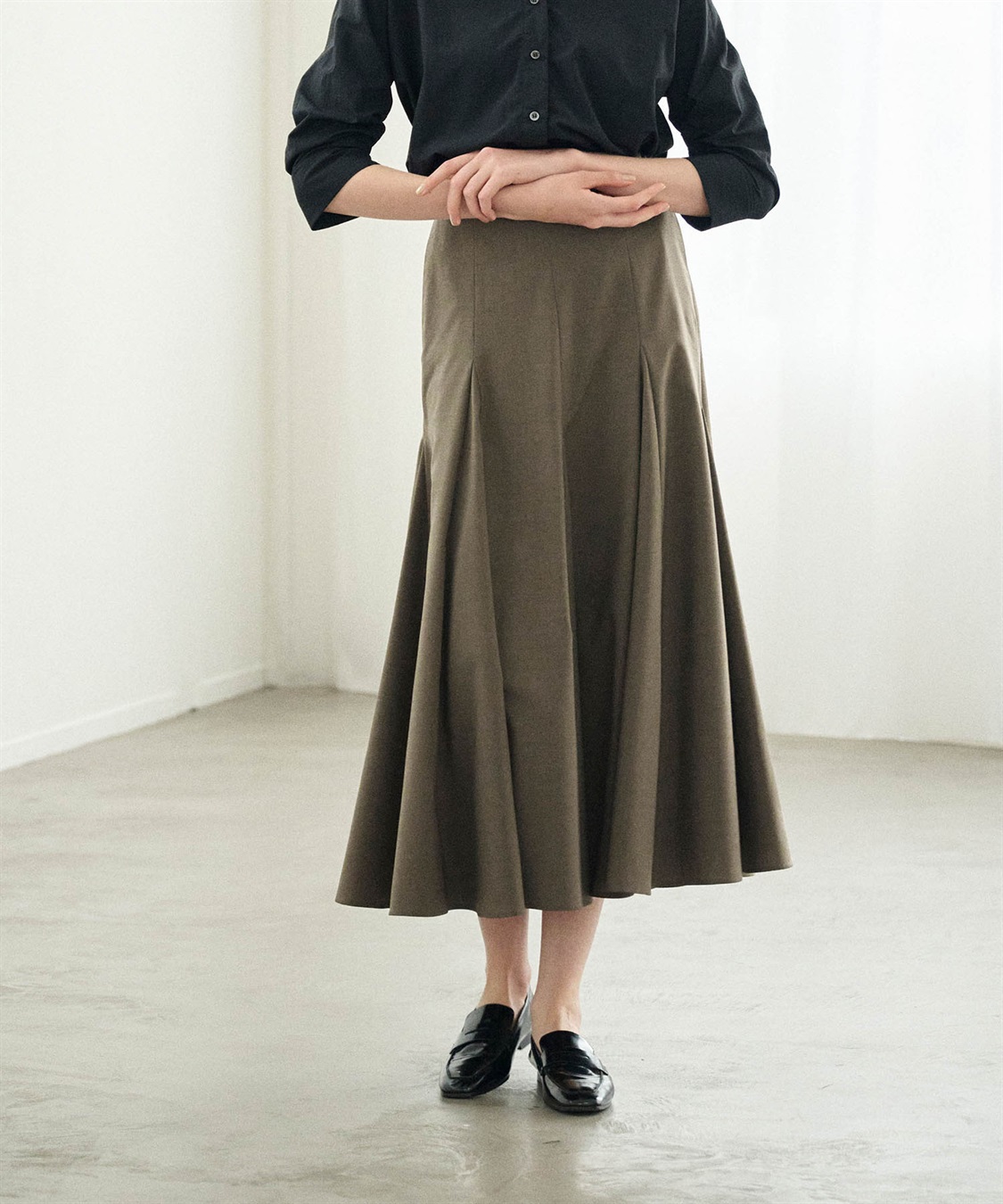 N.O.R.C ウォッシャブルマチフレアスカート【CLEAN MOTION】_sub_5