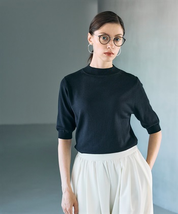 N.O.R.C シルクコットンハーフスリーブトップス_subthumb_5