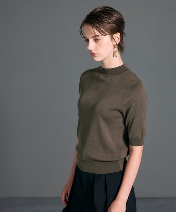 N.O.R.C シルクコットンハーフスリーブトップス_subthumb_11