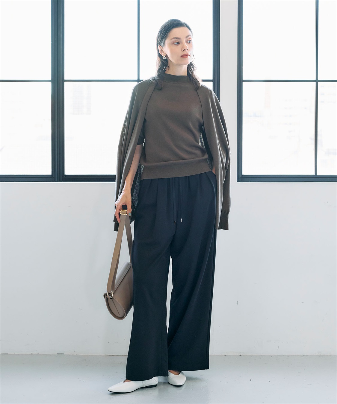 N.O.R.C シルクコットンハーフスリーブトップス_sub_14