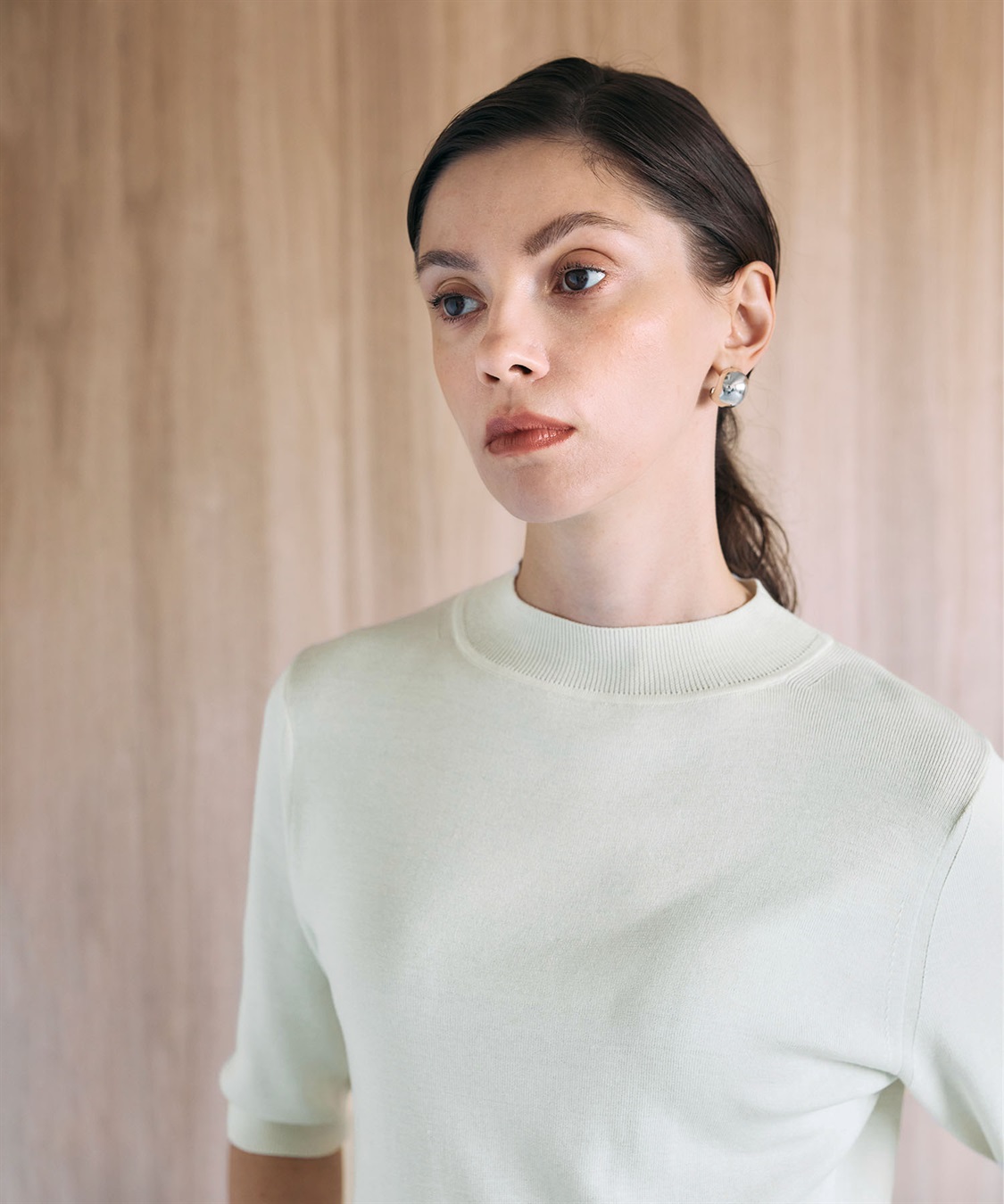 N.O.R.C シルクコットンハーフスリーブトップス_sub_23