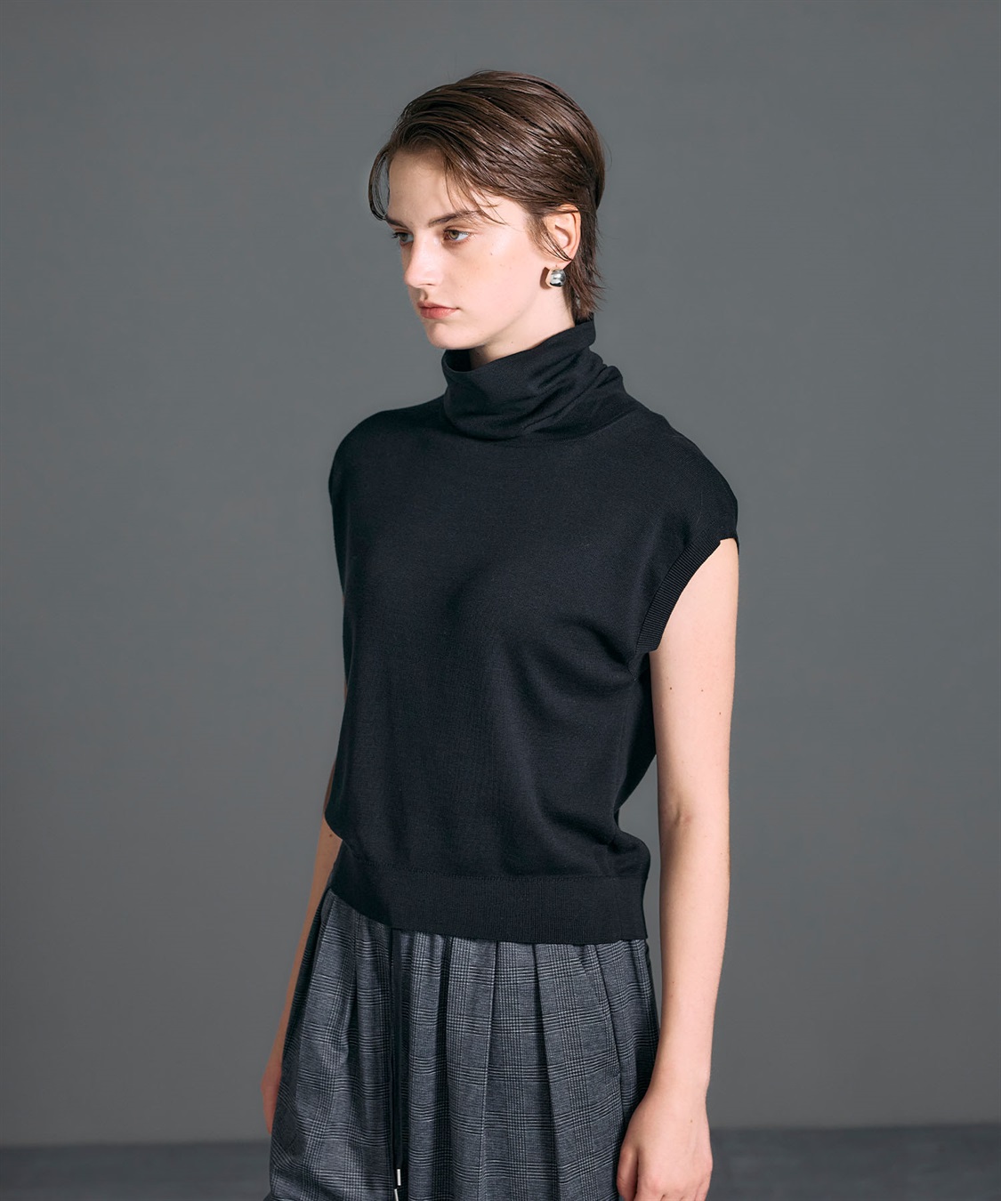 N.O.R.C シルクコットンオフタートルニット_sub_9