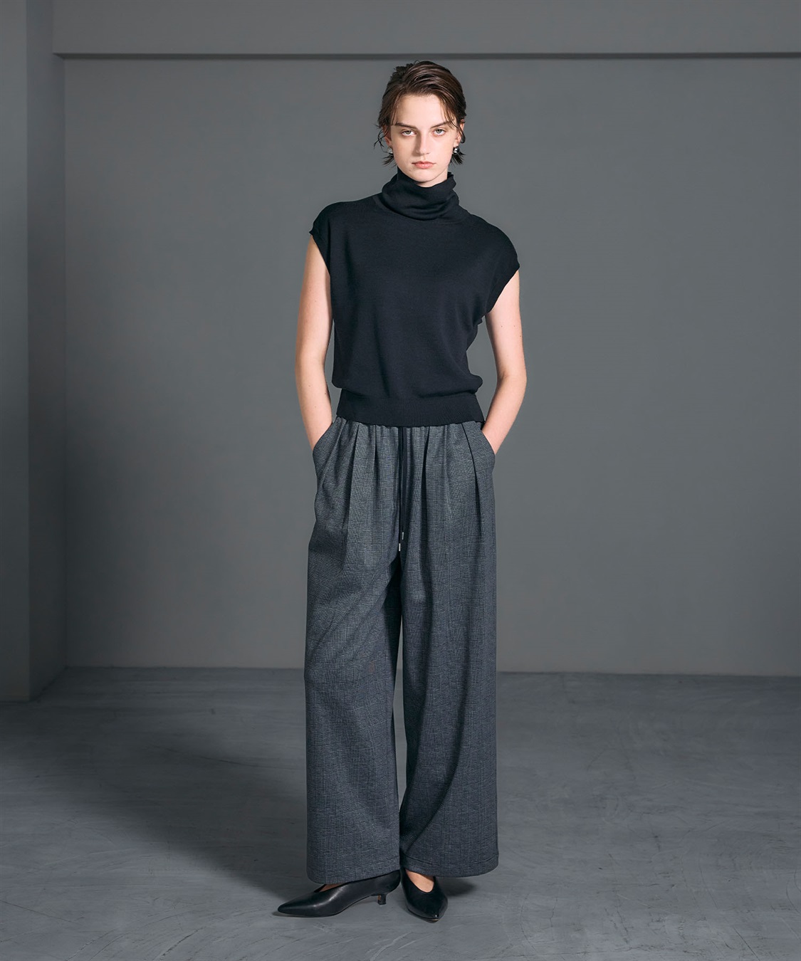 N.O.R.C シルクコットンオフタートルニット_sub_10