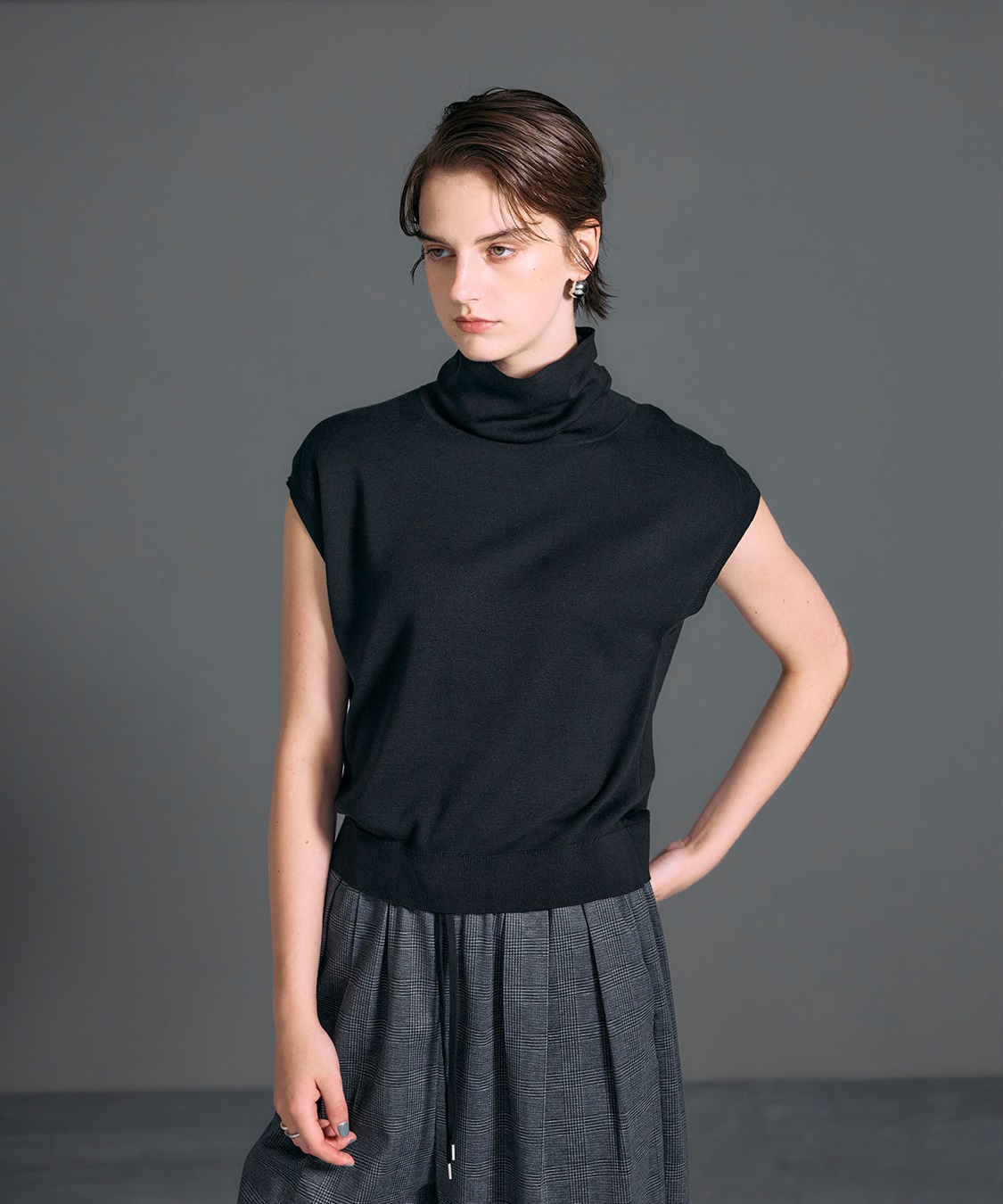 N.O.R.C シルクコットンオフタートルニット_sub_11