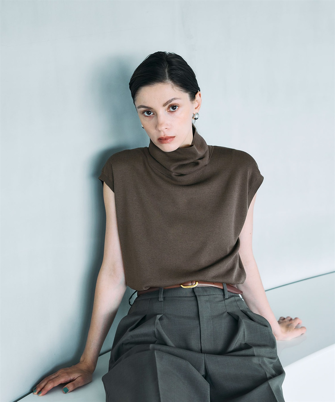 N.O.R.C シルクコットンオフタートルニット_sub_13