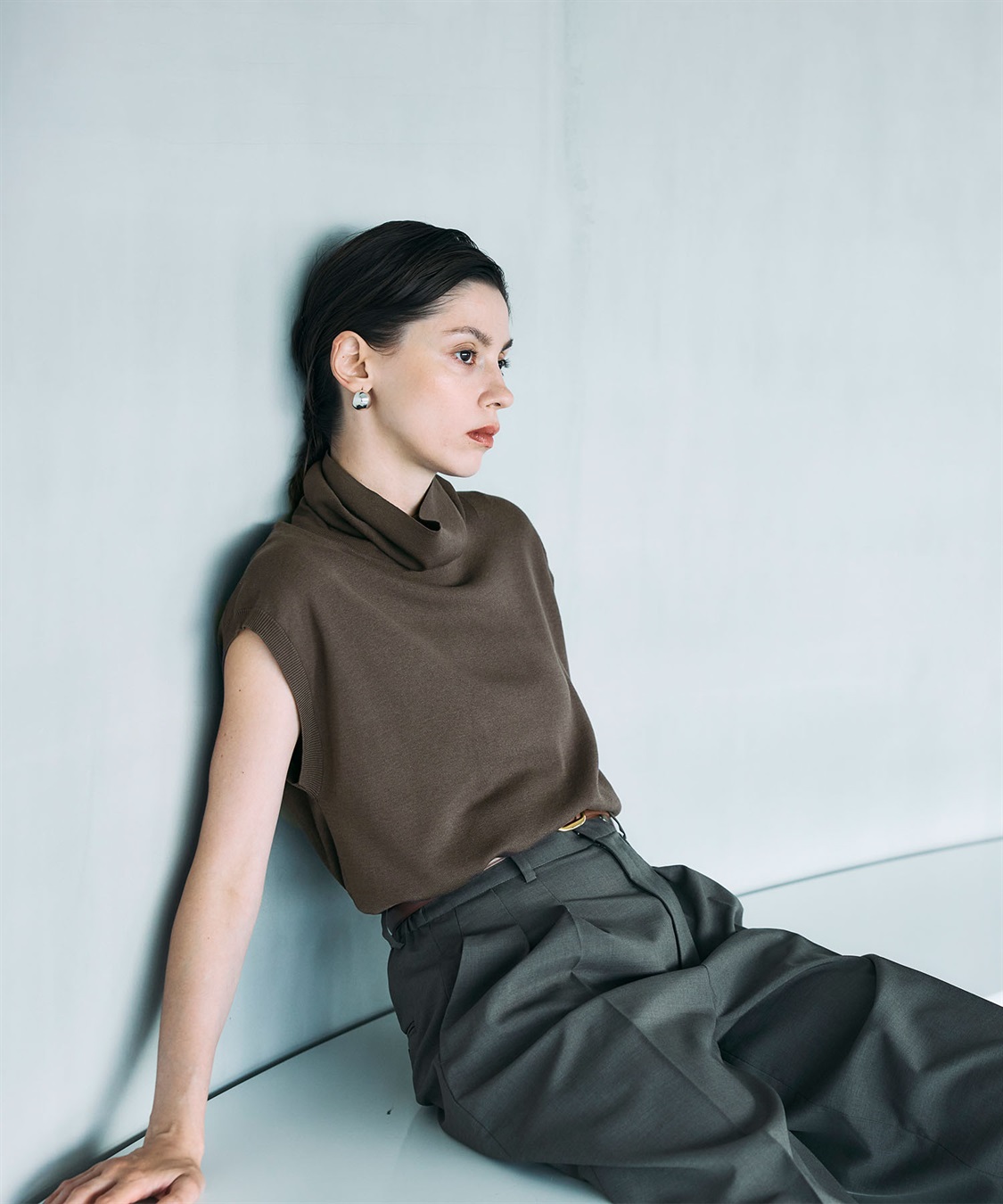 N.O.R.C シルクコットンオフタートルニット_sub_15