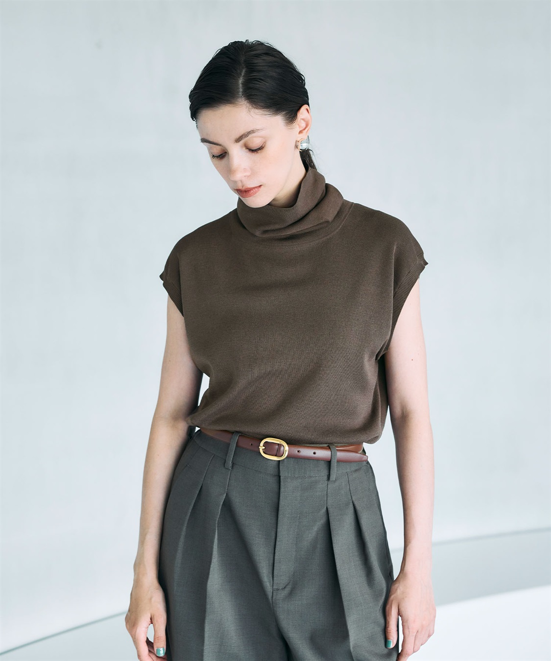 N.O.R.C シルクコットンオフタートルニット_sub_16