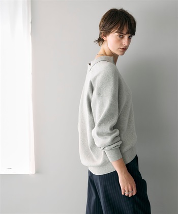 N.O.R.C コットンカシミヤスキッパーニット_subthumb_6