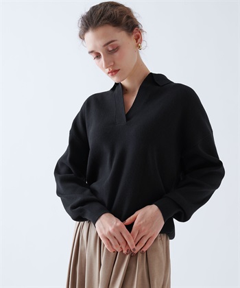 N.O.R.C コットンカシミヤスキッパーニット_subthumb_18