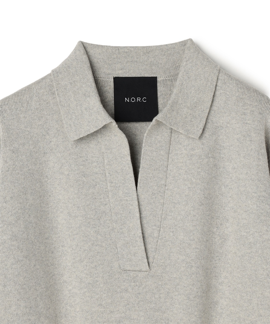 N.O.R.C コットンカシミヤスキッパーニット_sub_23