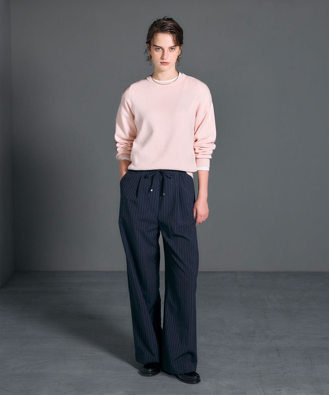 N.O.R.C コットンカシミヤニットプルオーバー_sub_6