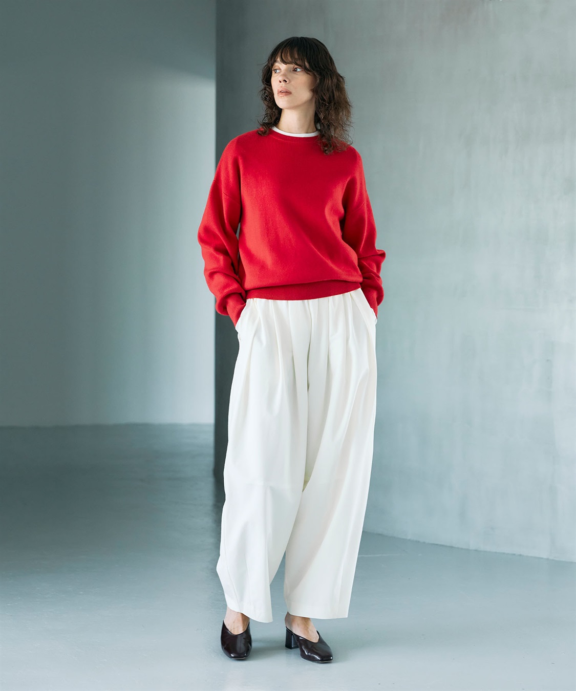 N.O.R.C コットンカシミヤニットプルオーバー_sub_10