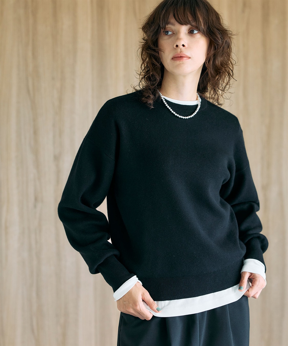 N.O.R.C コットンカシミヤニットプルオーバー_sub_15