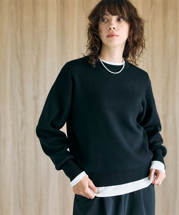 N.O.R.C コットンカシミヤニットプルオーバー_subthumb_15