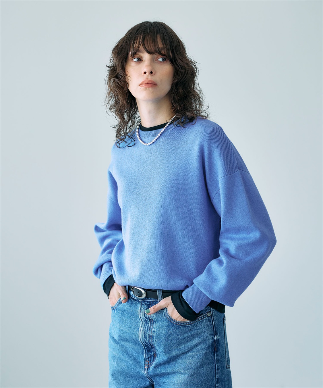 N.O.R.C コットンカシミヤニットプルオーバー_sub_16